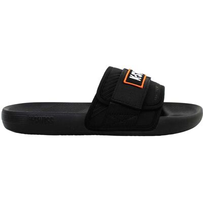 K-Swiss x McLaren Herren Schwarze Slides Schwarz EU 39/UK 6 K-Swiss x McLaren Herren Schwarze Slides Schwarz EU 39/UK 6