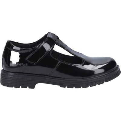 Hush Puppies - Mädchen Schul-Uniform-Schuhe "Gracie", Leder (Schwarz) Schwarz EU 28 / UK 10 Hush Puppies - Mädchen Schul-Uniform-Schuhe "Gracie", Leder (Schwarz) Schwarz EU 28 / UK 10