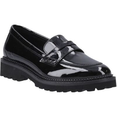 Hush Puppies Grazia Mädchenschwarze Slipper Aus Leder Schwarz EU 34 / UK 2 Hush Puppies Grazia Mädchenschwarze Slipper Aus Leder Schwarz EU 34 / UK 2