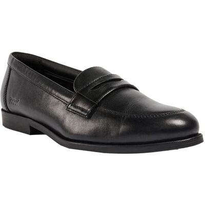Pod Islay Mädchenschwarze Slipper Aus Leder Schwarz EU 36 / UK 3 Pod Islay Mädchenschwarze Slipper Aus Leder Schwarz EU 36 / UK 3