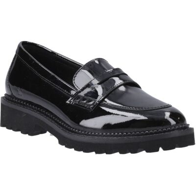 Hush Puppies Grazia Mädchenschwarze Slipper Aus Leder Schwarz EU 36 / UK 3 Hush Puppies Grazia Mädchenschwarze Slipper Aus Leder Schwarz EU 36 / UK 3