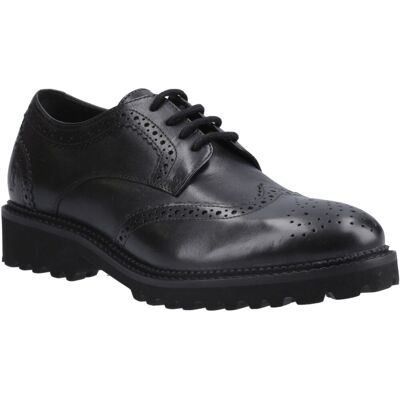 Hush Puppies Gabi Lace Up Mädchen Brogues Aus Schwarzem Leder Schwarz EU 36 / UK 3 Hush Puppies Gabi Lace Up Mädchen Brogues Aus Schwarzem Leder Schwarz EU 36 / UK 3