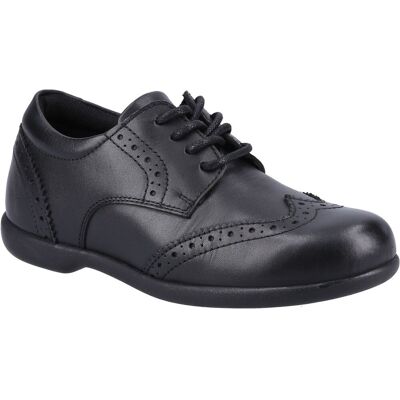 Hush Puppies Bridget JNR Mädchen Brogues Aus Schwarzem Leder Schwarz EU 46 / UK 11 Hush Puppies Bridget JNR Mädchen Brogues Aus Schwarzem Leder Schwarz EU 46 / UK 11