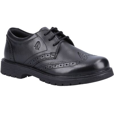 Hush Puppies SALLY SENIOR 2 Mädchen Brogues Aus Schwarzem Leder Schwarz EU 42 / UK 8 Hush Puppies SALLY SENIOR 2 Mädchen Brogues Aus Schwarzem Leder Schwarz EU 42 / UK 8
