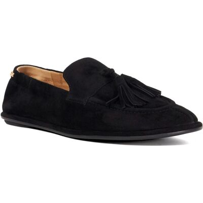 Dune London Dune Grounding Wildleder Damen Schwarz Slipper Schwarz EU 37 / UK 4 Dune London Dune Grounding Wildleder Damen Schwarz Slipper Schwarz EU 37 / UK 4