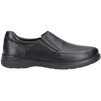 Hush Puppies - "Matthew" Halbschuhe für Herren, Leder, Zum Anschlüpfen (Schwarz) Schwarz EU 40,5 / UK 7 Hush Puppies - "Matthew" Halbschuhe für Herren, Leder, Zum Anschlüpfen (Schwarz) Schwarz EU 40,5 / UK 7