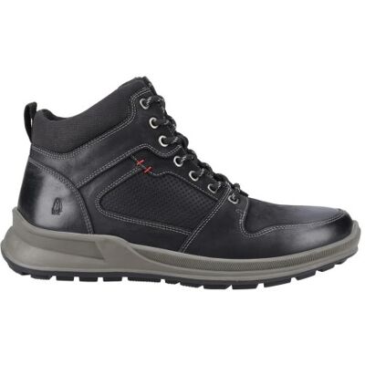 Hush Puppies - "Arnie" Stiefeletten für Herren, Leder (Schwarz) Schwarz EU 43 / UK 9 Hush Puppies - "Arnie" Stiefeletten für Herren, Leder (Schwarz) Schwarz EU 43 / UK 9