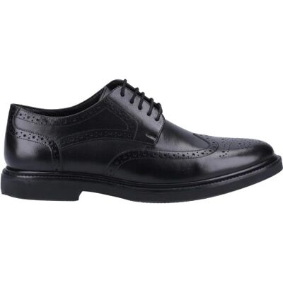 Hush Puppies - "Kingston" Halbschuhe für Herren, Leder (Schwarz) Schwarz EU 40,5 / UK 7 Hush Puppies - "Kingston" Halbschuhe für Herren, Leder (Schwarz) Schwarz EU 40,5 / UK 7