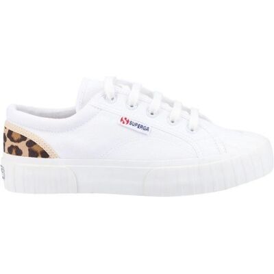 Superga - gestreift Sneaker für Damen (Weiß) Weiß EU 40,5 / UK 7 Superga - gestreift Sneaker für Damen (Weiß) Weiß EU 40,5 / UK 7