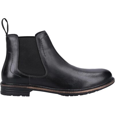 Hush Puppies - "Justin" Stiefeletten für Herren, Leder (Schwarz) Schwarz EU 43 / UK 9 Hush Puppies - "Justin" Stiefeletten für Herren, Leder (Schwarz) Schwarz EU 43 / UK 9