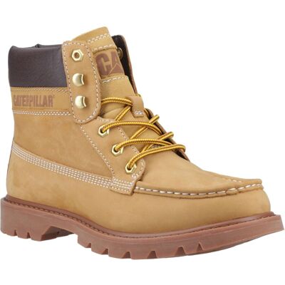 Caterpillar CAT Lifestyle Colorado Mokassin-Leder Herren Honey Reset Stiefeletten Beige EU 40,5 / UK 7 Caterpillar CAT Lifestyle Colorado Mokassin-Leder Herren Honey Reset Stiefeletten Beige EU 40,5 / UK 7