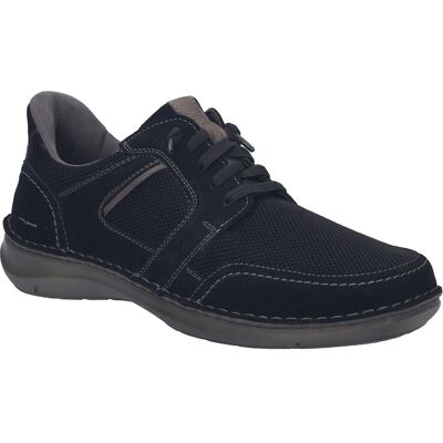 JOSEF SEIBEL Herren Halbschuh New Anvers 24 in schwarz-kombi Schwarz EU46 JOSEF SEIBEL Herren Halbschuh New Anvers 24 in schwarz-kombi Schwarz EU46