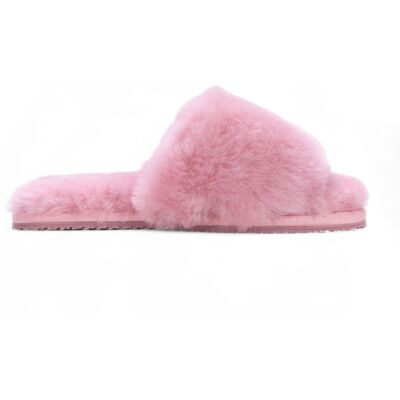 Infinity Leather Damen Schaffell Hausschuhe Rosa Warme Winter Fell Slider - Nordic Rosa EU 36 Infinity Leather Damen Schaffell Hausschuhe Rosa Warme Winter Fell Slider - Nordic Rosa EU 36