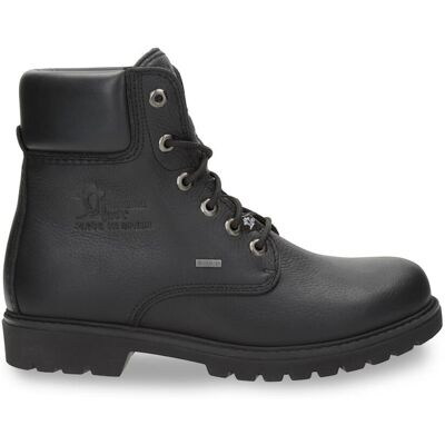 Panama Jack 03 GTX C2 Herren-Stiefeletten aus schwarzem, wasserdichtem Leder Schwarz EU 43 / UK 9 Panama Jack 03 GTX C2 Herren-Stiefeletten aus schwarzem, wasserdichtem Leder Schwarz EU 43 / UK 9