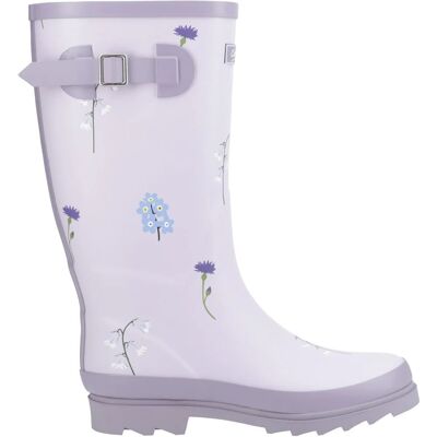 Cotswold Damen Wildblumen Gummistiefel (Flieder) Lila EU 37 / UK 4 Cotswold Damen Wildblumen Gummistiefel (Flieder) Lila EU 37 / UK 4