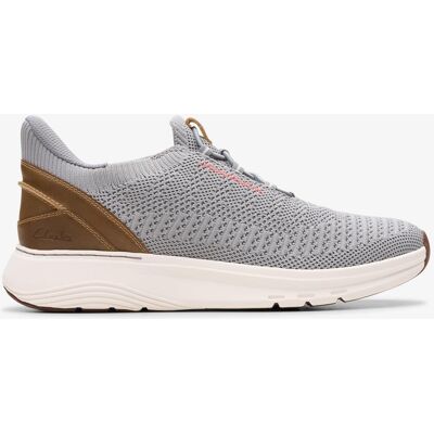 Clarks Motion Trek LO Graue Strick-Sneaker Grau EU 42 / UK 8 Clarks Motion Trek LO Graue Strick-Sneaker Grau EU 42 / UK 8