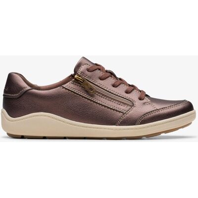 Clarks Bryianne Bayla Bronze Metallic Sneaker Metallisch EU 38,5 / UK 5,5 Clarks Bryianne Bayla Bronze Metallic Sneaker Metallisch EU 38,5 / UK 5,5