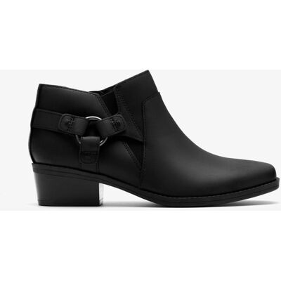 Clarks Danyelle Gema Schwarze Ölige Lederstiefel Schwarz EU 40 / UK 6,5 Clarks Danyelle Gema Schwarze Ölige Lederstiefel Schwarz EU 40 / UK 6,5