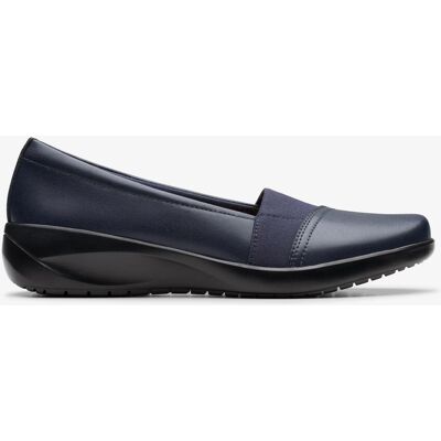 Clarks Kaetlyn Rhea Marineblaue Lederschuhe Blau EU 37 / UK 4 Clarks Kaetlyn Rhea Marineblaue Lederschuhe Blau EU 37 / UK 4