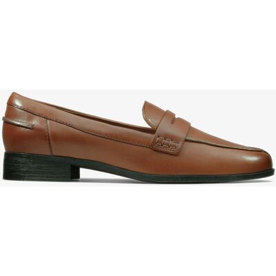 Clarks Hamble Slipper aus braunem Leder Braun EU 38,5 / UK 5,5 Clarks Hamble Slipper aus braunem Leder Braun EU 38,5 / UK 5,5