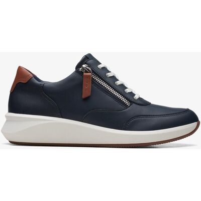Clarks Un Rio Zip Navy Kombinationstrainer Blau EU 41 / UK 7,5 Clarks Un Rio Zip Navy Kombinationstrainer Blau EU 41 / UK 7,5