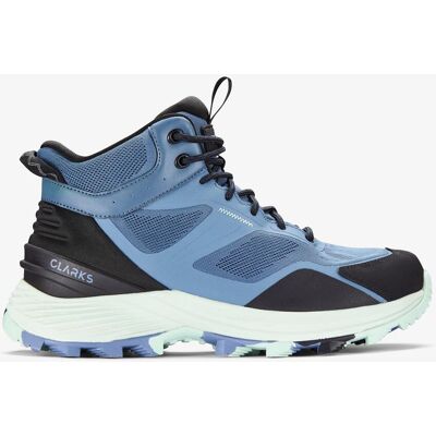 Clarks Laila Hi Wasserdichte Marine Kombi-Stiefel Blau EU 39/UK 6 Clarks Laila Hi Wasserdichte Marine Kombi-Stiefel Blau EU 39/UK 6