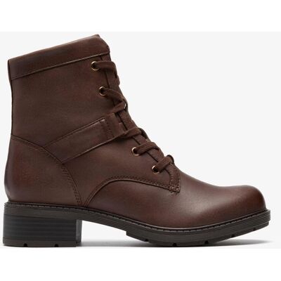 Clarks Hearth Parker Braune Lederstiefel Braun EU 38 Clarks Hearth Parker Braune Lederstiefel Braun EU 38