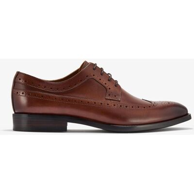 Clarks Banstead Tipp Tan Leder Schuhe Braun EU 44.5 / UK 10 Clarks Banstead Tipp Tan Leder Schuhe Braun EU 44.5 / UK 10