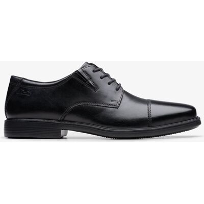 Clarks Cosgrove Kappe Schwarze Lederschuhe Schwarz EU 46 / UK 11 Clarks Cosgrove Kappe Schwarze Lederschuhe Schwarz EU 46 / UK 11