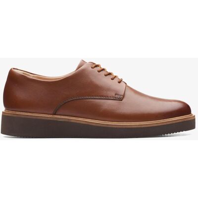 Clarks Glickly Derby Dunkelbraune Leder Schuhe Braun EU 36,5 / UK 3,5 Clarks Glickly Derby Dunkelbraune Leder Schuhe Braun EU 36,5 / UK 3,5
