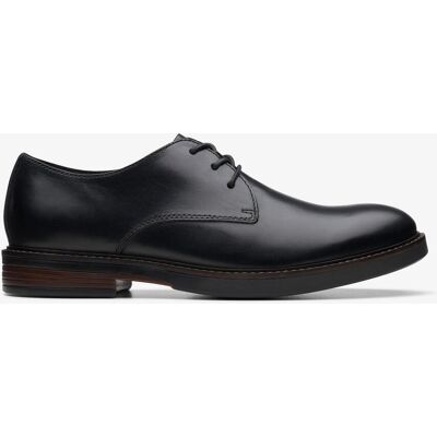 Clarks Paulson Einfache Schwarze Leder Schuhe Schwarz EU 40,5 / UK 7 Clarks Paulson Einfache Schwarze Leder Schuhe Schwarz EU 40,5 / UK 7