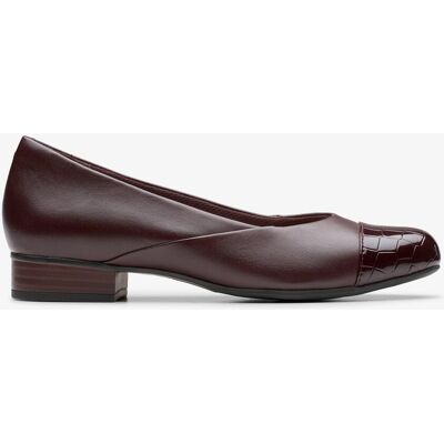 Clarks Juliet Rise Merlot Lederschuhe Rot EU 36 / UK 3 Clarks Juliet Rise Merlot Lederschuhe Rot EU 36 / UK 3