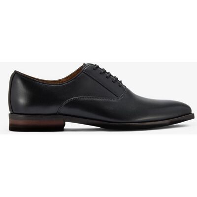Clarks Banstead Spitze Schwarze Leder Schuhe Schwarz EU 44.5 / UK 10 Clarks Banstead Spitze Schwarze Leder Schuhe Schwarz EU 44.5 / UK 10