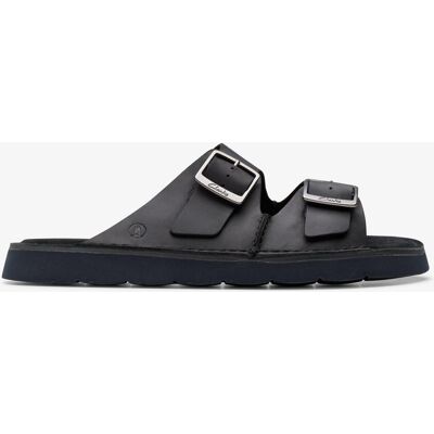 Clarks Solsbury Riemen Schwarze Leder-Sandalen Schwarz EU 40 / UK 6,5 Clarks Solsbury Riemen Schwarze Leder-Sandalen Schwarz EU 40 / UK 6,5