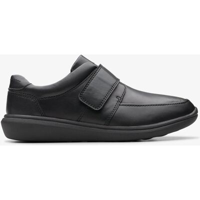 Clarks Watchet Riemen Schwarze Leder Schuhe Schwarz EU 44.5 / UK 10 Clarks Watchet Riemen Schwarze Leder Schuhe Schwarz EU 44.5 / UK 10