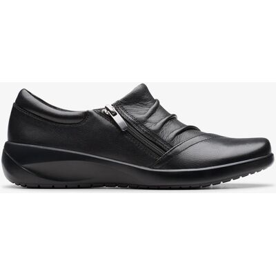 Clarks Kaetlyn Mila schwarze Leder Schuhe Schwarz 35,5 EU/IT Clarks Kaetlyn Mila schwarze Leder Schuhe Schwarz 35,5 EU/IT