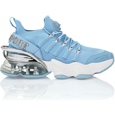 Plein Sport Läufer Sneaker Tiger Hellblau EU 36 Plein Sport Läufer Sneaker Tiger Hellblau EU 36