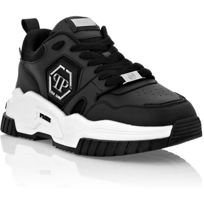 Philipp Plein Lo-Top Turnschuhe Hexagon Schwarz EU40 Philipp Plein Lo-Top Turnschuhe Hexagon Schwarz EU40