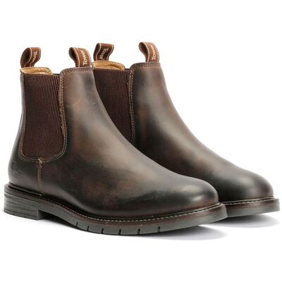 Tower London Hafen Leder Herren Dunkelbraune Chelsea-Stiefel Braun EU 40 / UK 6,5 Tower London Hafen Leder Herren Dunkelbraune Chelsea-Stiefel Braun EU 40 / UK 6,5