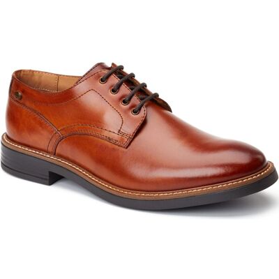 Base London Durham Leder Herren Schnürschuhe in verbranntem Tan Bräunen EU 39/UK 6 Base London Durham Leder Herren Schnürschuhe in verbranntem Tan Bräunen EU 39/UK 6