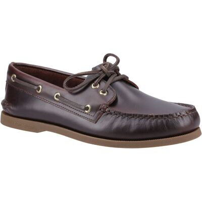 Sperry Authentische 2-Augen-Leder Herren Amaretto Bootsschuhe Braun EU 41 / UK 7,5 Sperry Authentische 2-Augen-Leder Herren Amaretto Bootsschuhe Braun EU 41 / UK 7,5