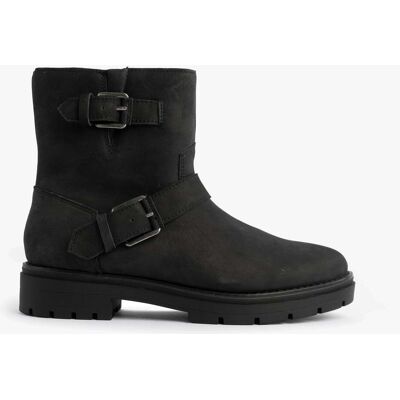 Toms Ionie Moto Damen Stiefeletten Schwarz Schwarz EU 40,5 / UK 7 Toms Ionie Moto Damen Stiefeletten Schwarz Schwarz EU 40,5 / UK 7