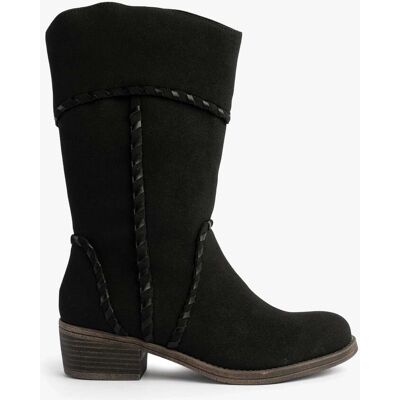 Rocket Dog Rowdy Damenstiefel Schwarz Schwarz EU 37 / UK 4 Rocket Dog Rowdy Damenstiefel Schwarz Schwarz EU 37 / UK 4