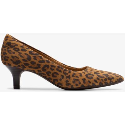 Clarks Shondrah Jade Leopard-Print-Schuhe Braun EU 37,5 / UK 4,5 Clarks Shondrah Jade Leopard-Print-Schuhe Braun EU 37,5 / UK 4,5