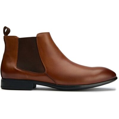 Sole Ldn Wide Fit Chelsea Stiefel Bräunen EU 42 / UK 8 Sole Ldn Wide Fit Chelsea Stiefel Bräunen EU 42 / UK 8