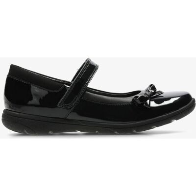 Clarks Venture Star Schwarze Pat Lea Schuhe Schwarz EU 18,5 / UK 2,5 Clarks Venture Star Schwarze Pat Lea Schuhe Schwarz EU 18,5 / UK 2,5