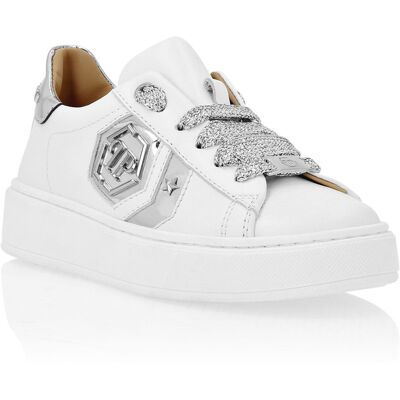 Philipp Plein Lo-Top Sneakers Hexagon Weiß 30,5 EU/IT Philipp Plein Lo-Top Sneakers Hexagon Weiß 30,5 EU/IT
