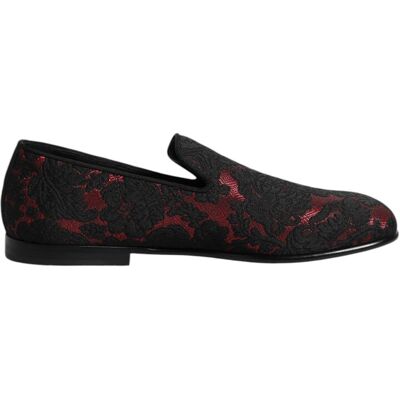 Dolce & Gabbana Schnürslipper Schwarz EU41 Dolce & Gabbana Schnürslipper Schwarz EU41