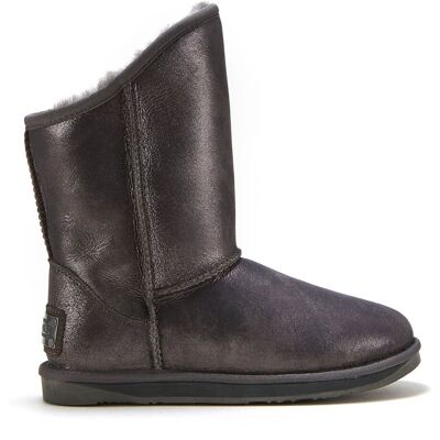 Australia Luxe Gemütliche kurze Stiefeletten in Antiksilber. Silber US 39 Australia Luxe Gemütliche kurze Stiefeletten in Antiksilber. Silber US 39
