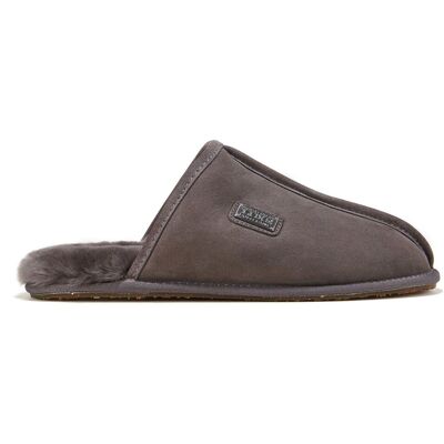 Australia Luxe Geschlossene graue Herren-Mules Grau S Australia Luxe Geschlossene graue Herren-Mules Grau S